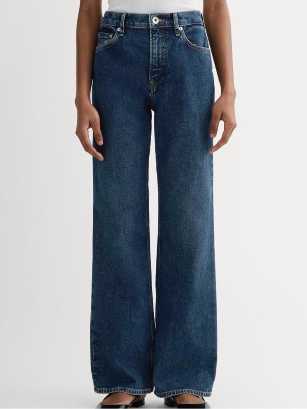 NWOT Everlane ‘90s Forever Jean in Dark Indigo